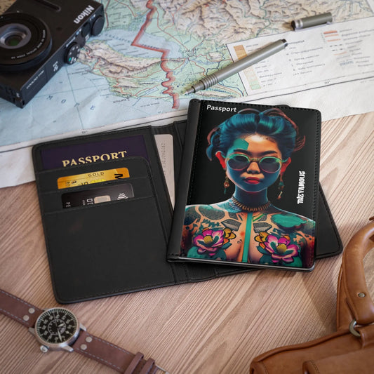 Passport Cover 'Art tattoos' 01 Limited Edition | TheFamous Studio