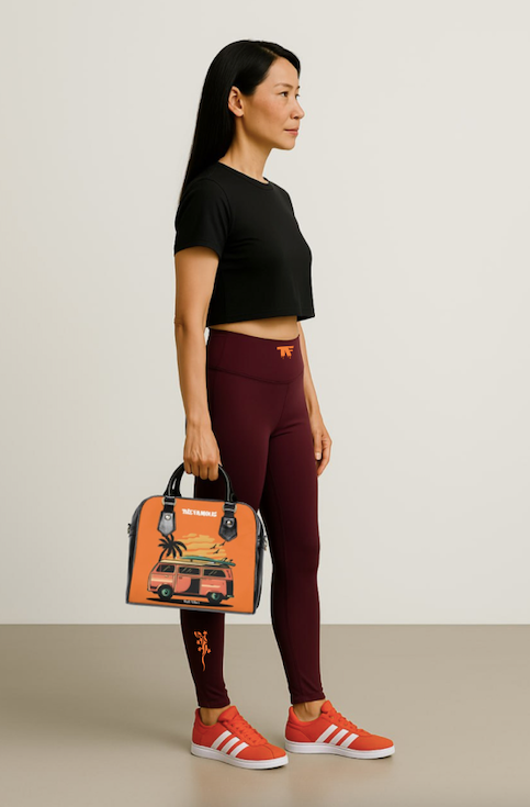 AYUNA Bali Vibe orange handbag – limited edition by TheFamous